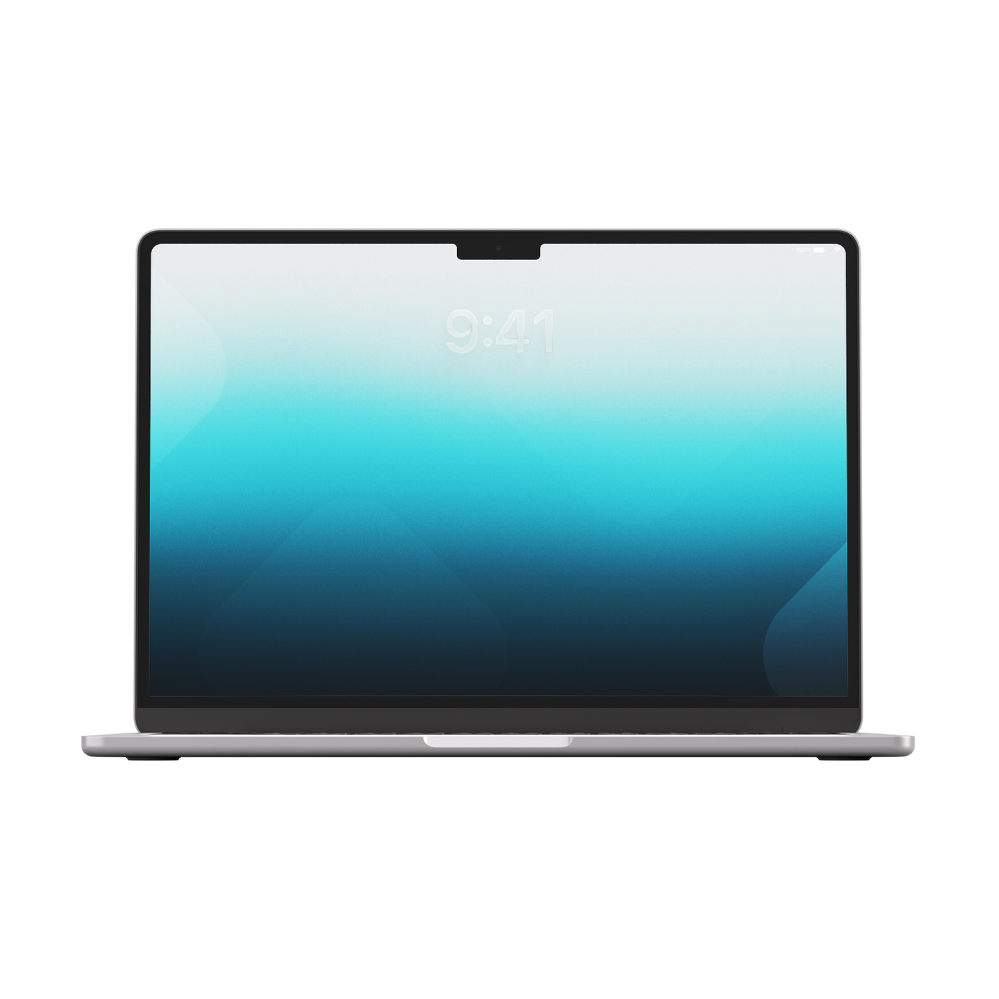 Glacier Blue | Minimalist Wallpaper Set for iPhone iPad and Mac (T-028)