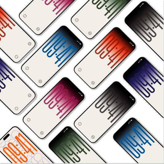 Colour Drop | Abstract iPhone Wallpaper Set of 6 (W-061)