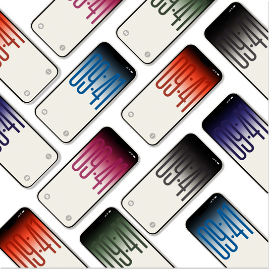 Colour Drop | Abstract iPhone Wallpaper Set of 6 (W-061)