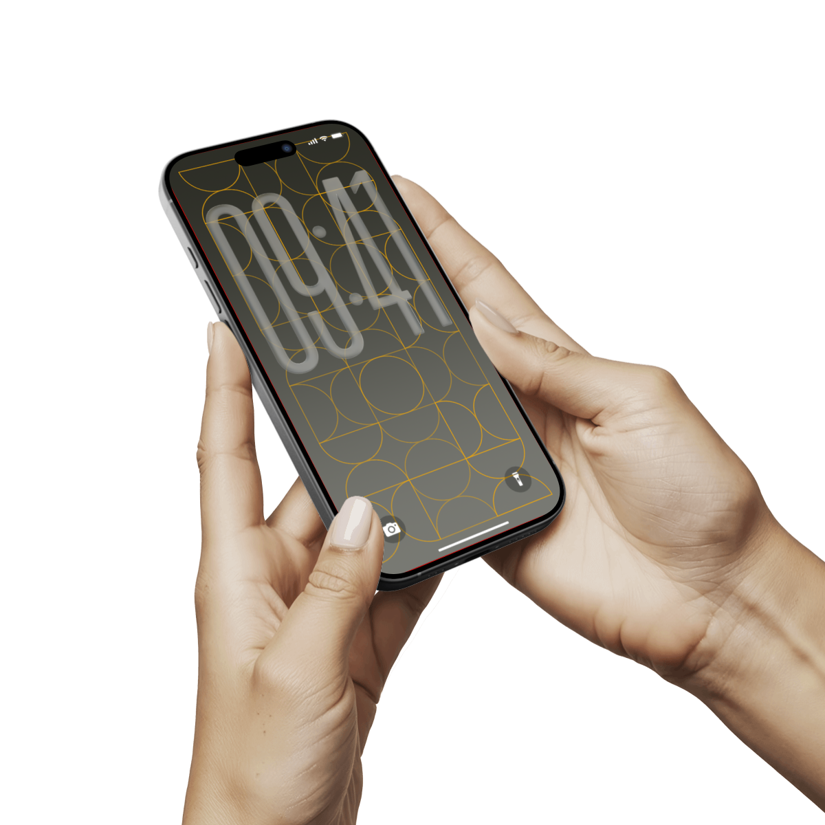 Art Deco | Dual Minimalist iPhone Wallpaper (D-002)