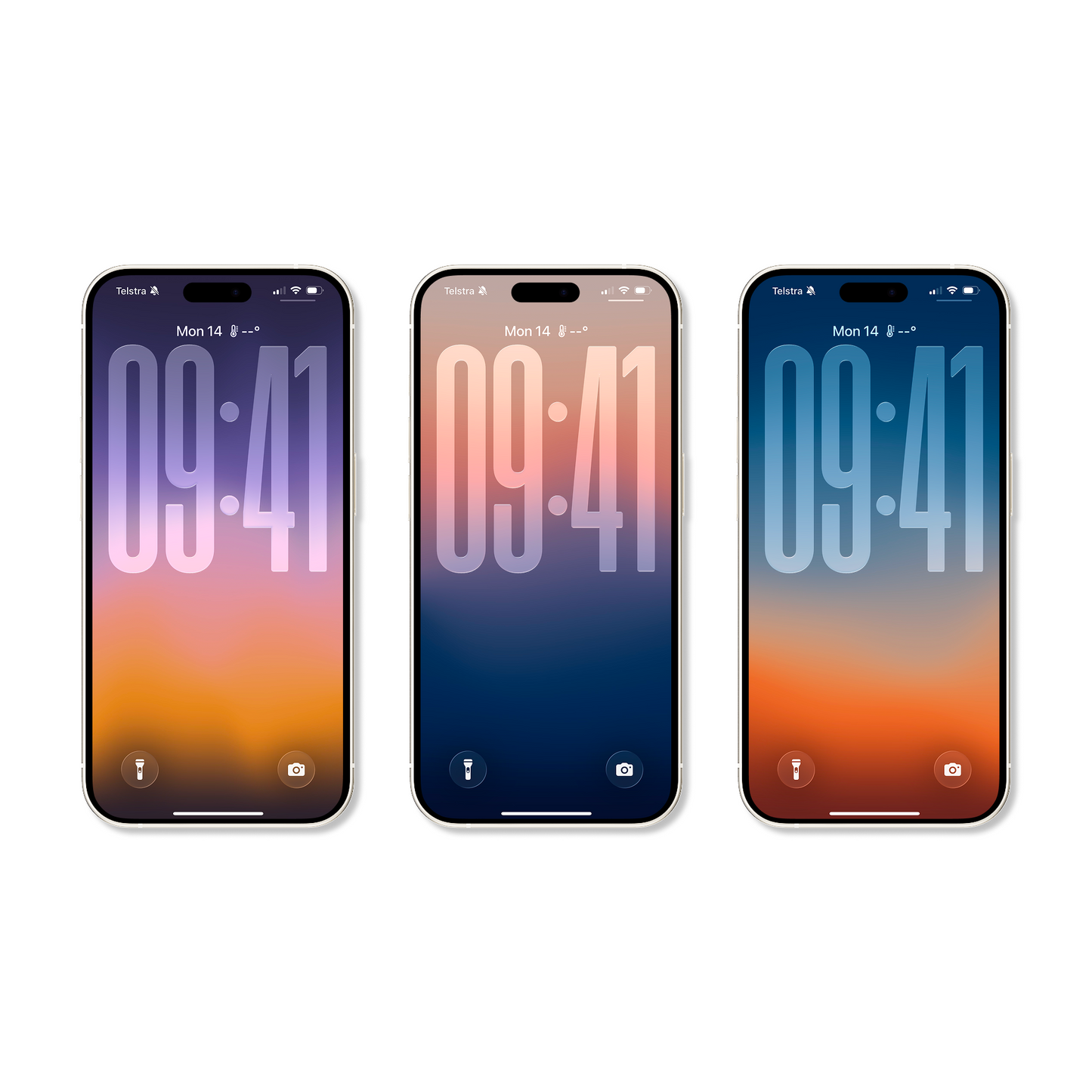Enchanted Twilight Blend | Aesthetic iPhone Wallpaper Set of 3 (G-008)