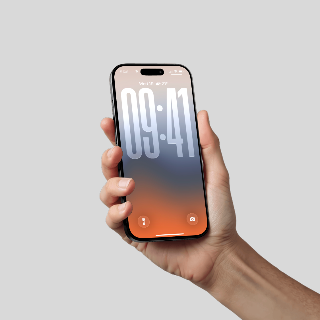 Warm Sunset Fade | Summer iPhone Wallpaper Set of 3 (G-009)