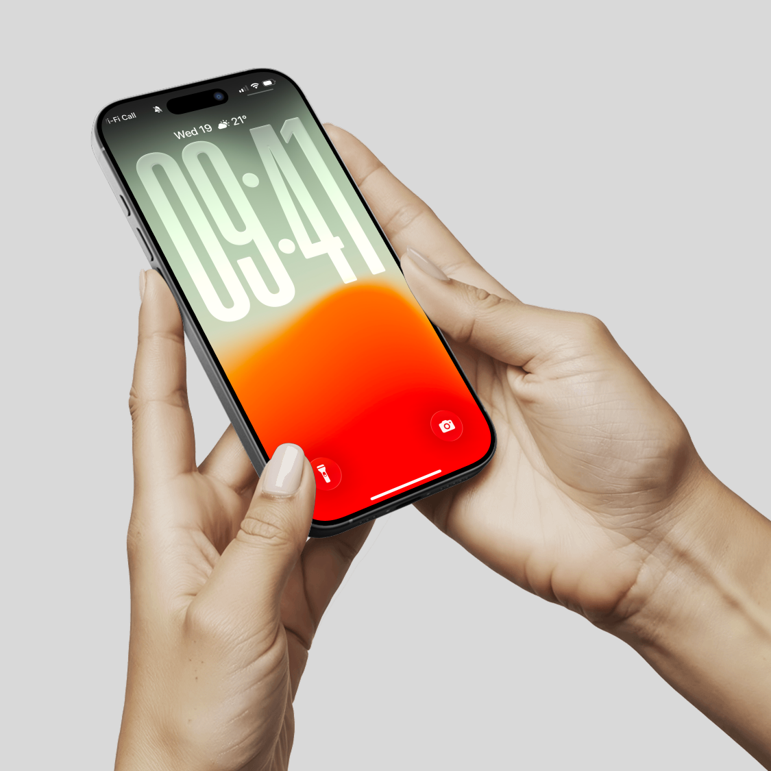 Warm Sunset Fade | Summer iPhone Wallpaper Set of 3 (G-009)