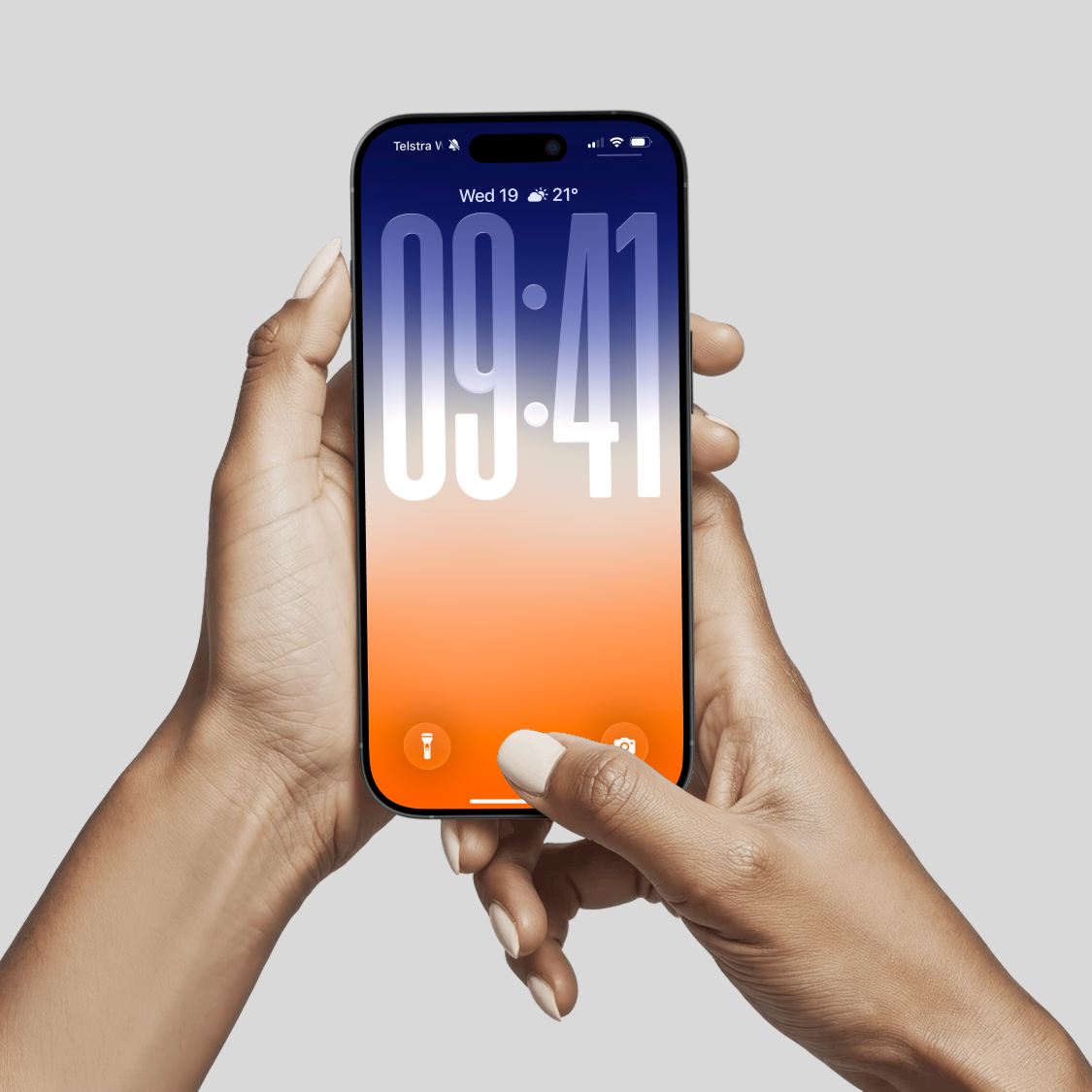 Warm Sunset Fade | Summer iPhone Wallpaper Set of 3 (G-009)