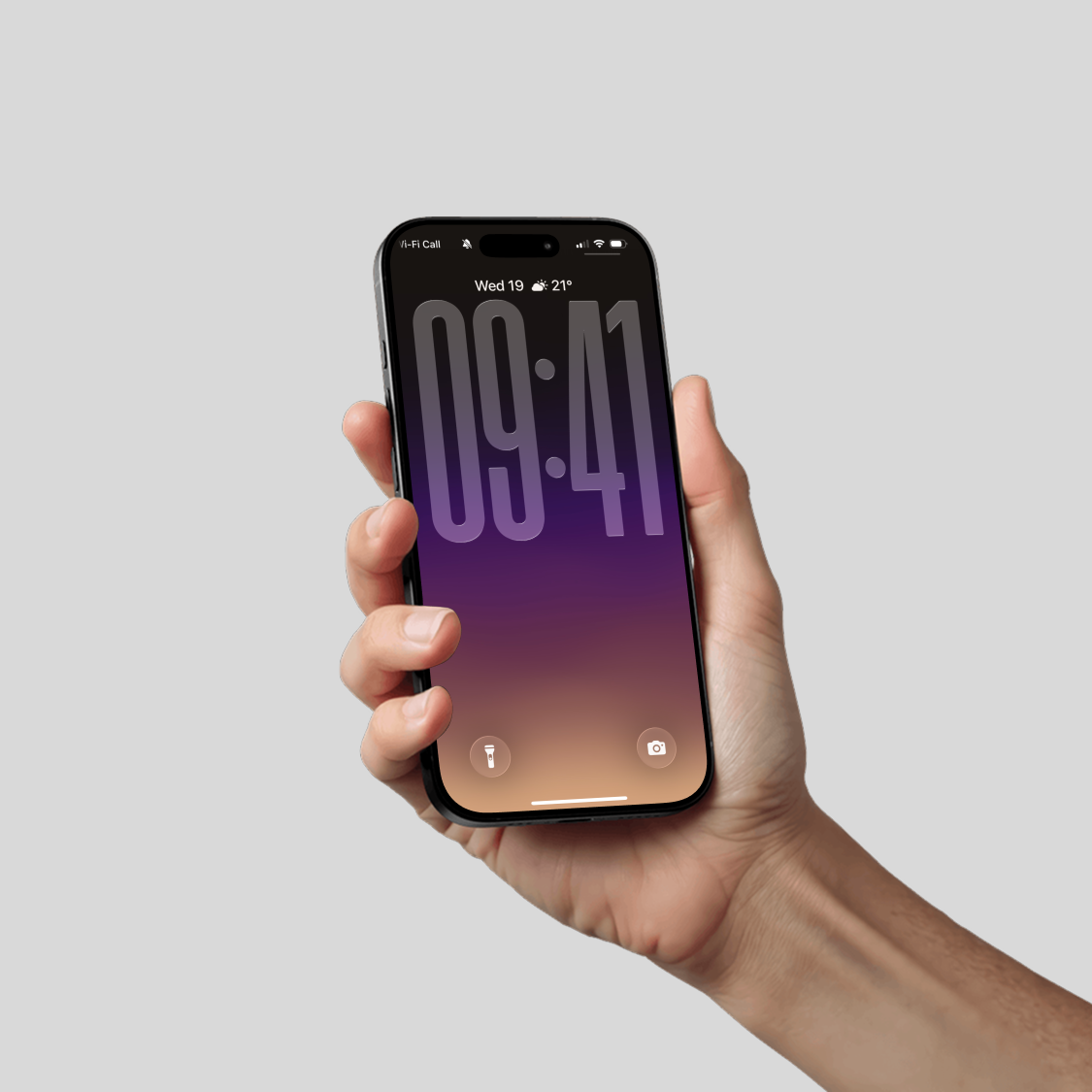 Twilight Ember Gradient | Cozy iPhone Wallpaper Set of 3 (G-010)