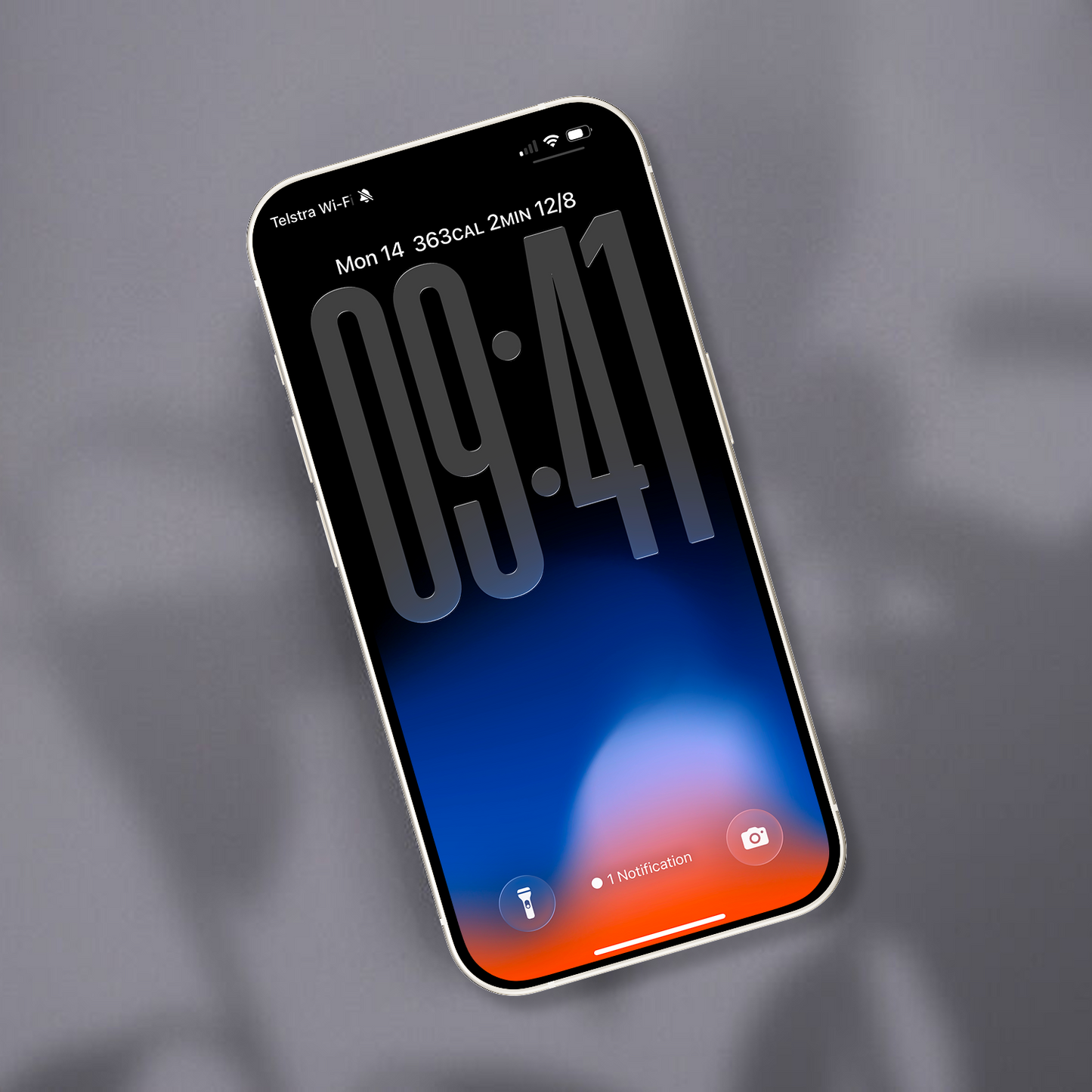 Intense Gradient Ember | Dark iPhone Wallpaper Set of 3 (G-012)