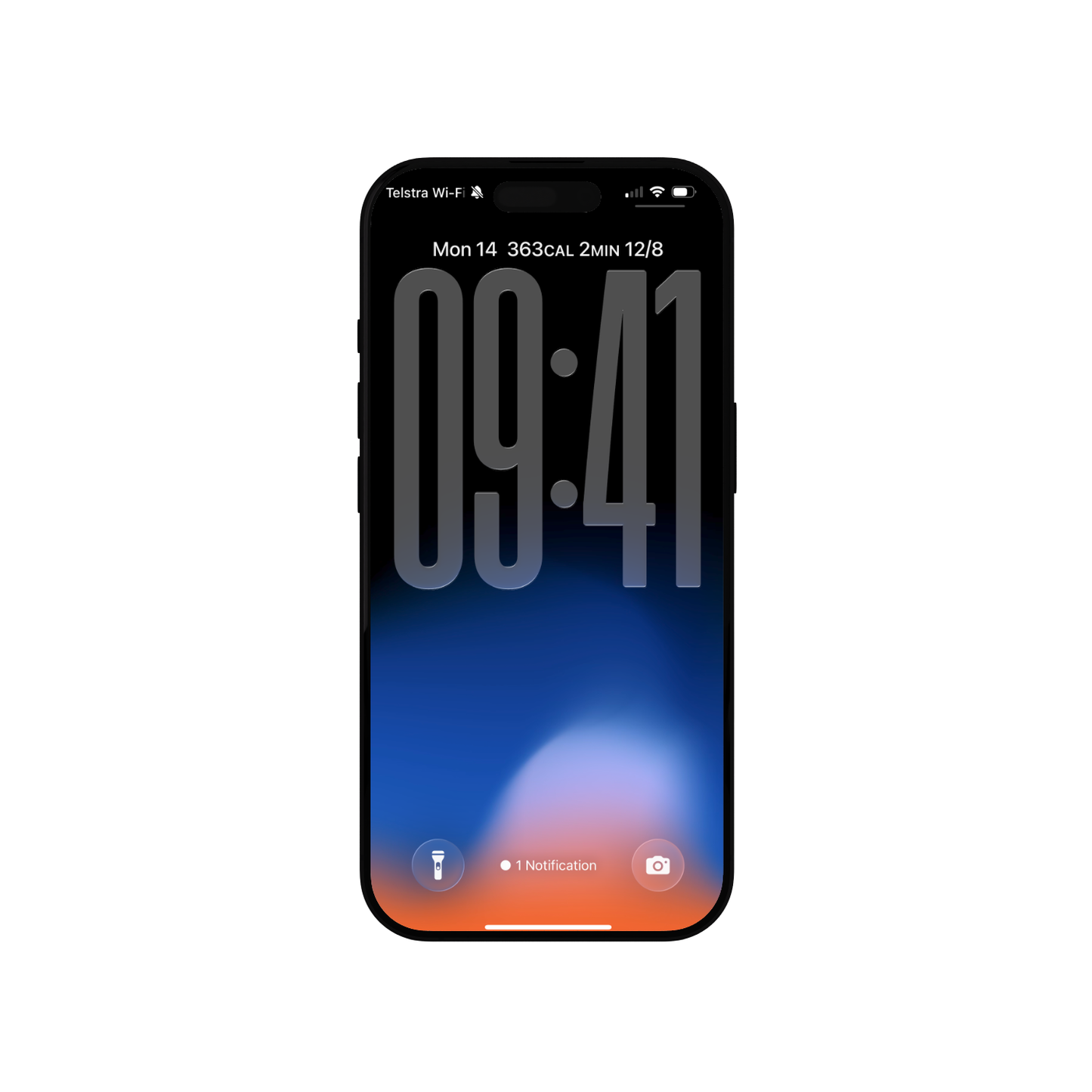 Intense Gradient Ember | Dark iPhone Wallpaper Set of 3 (G-012)