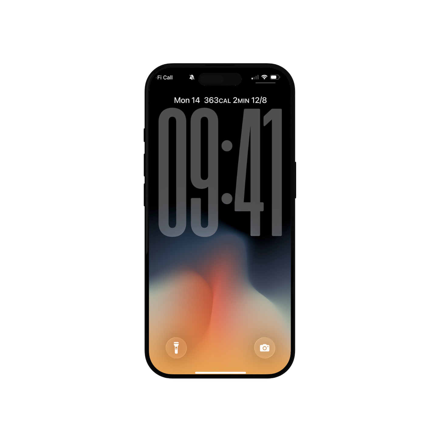 Intense Gradient Ember | Dark iPhone Wallpaper Set of 3 (G-012)