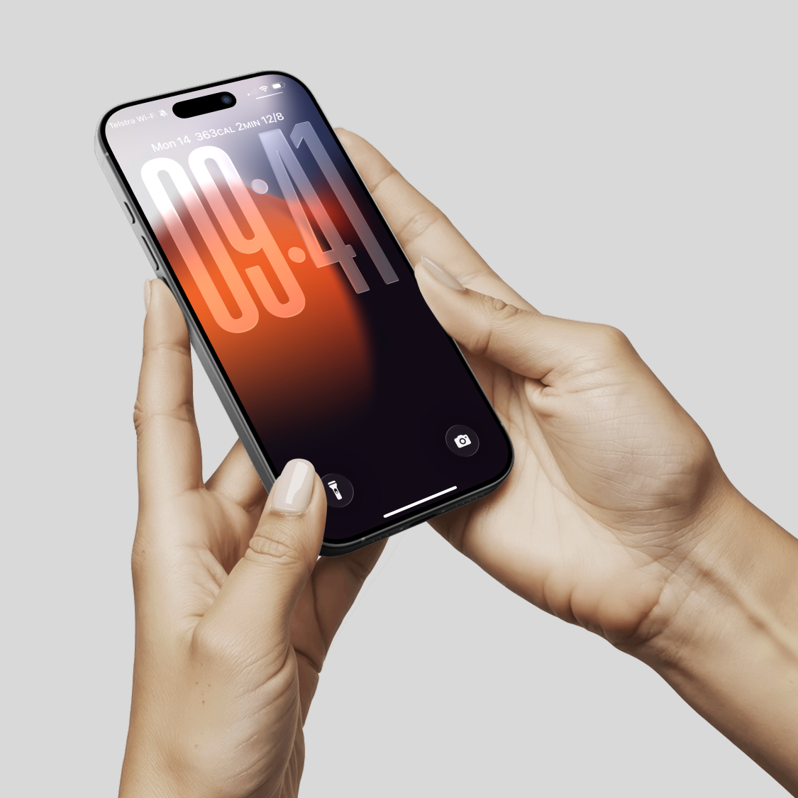 Luminous Blur Gradient | Vibrant iPhone Wallpaper Set of 3 (G-013)