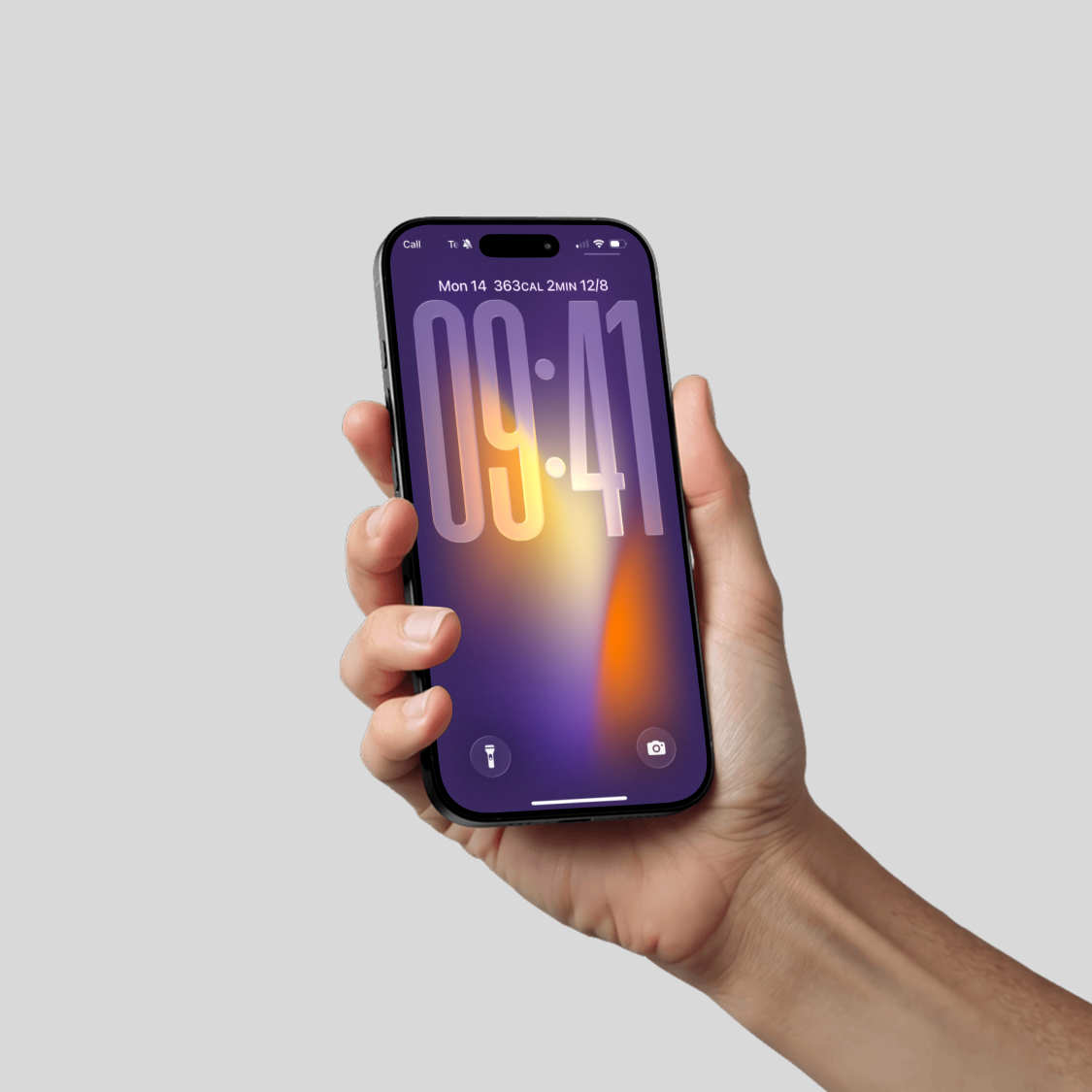 Mystic Purple Aura | Dark iPhone Wallpaper Set of 3 (G-014)