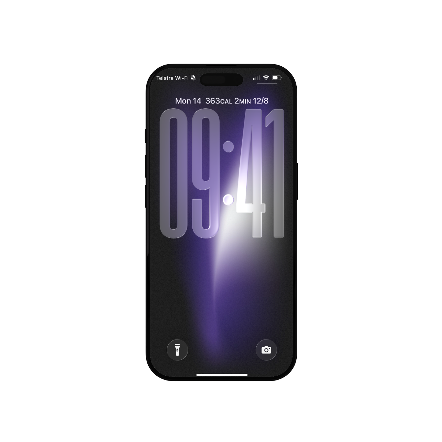 Mystic Purple Aura | Dark iPhone Wallpaper Set of 3 (G-014)