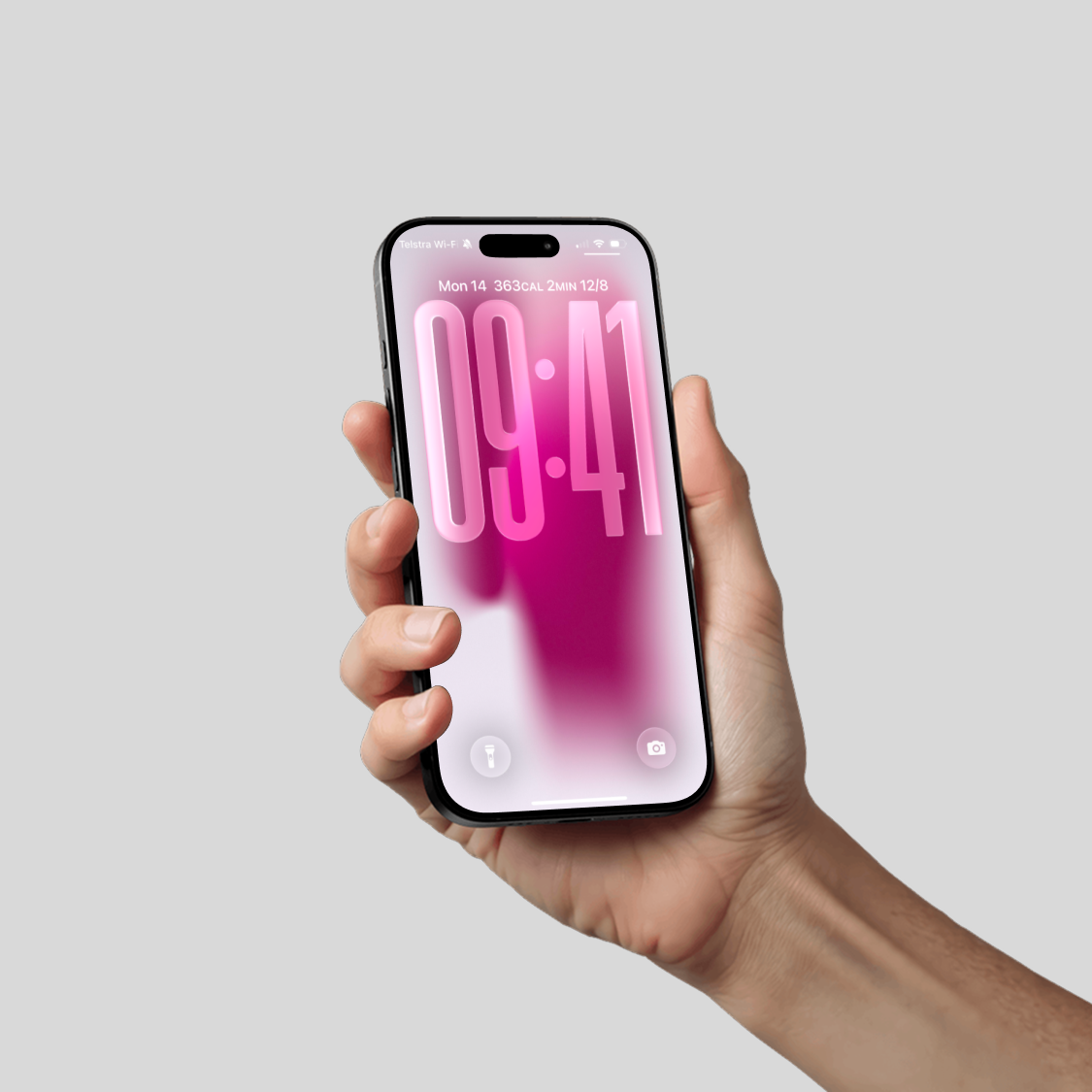 Dreamy Blush Gradient | Light iPhone Wallpaper Set of 3 (G-015)
