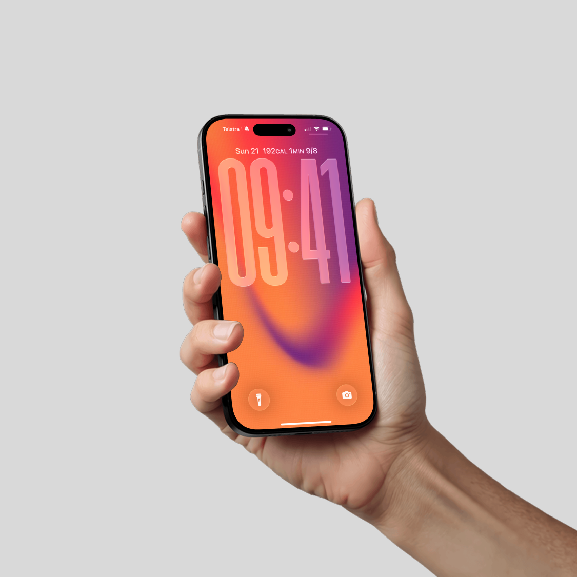 Neon Soft Gradient | Minimalist iPhone Wallpaper Set of 3 (G-019)