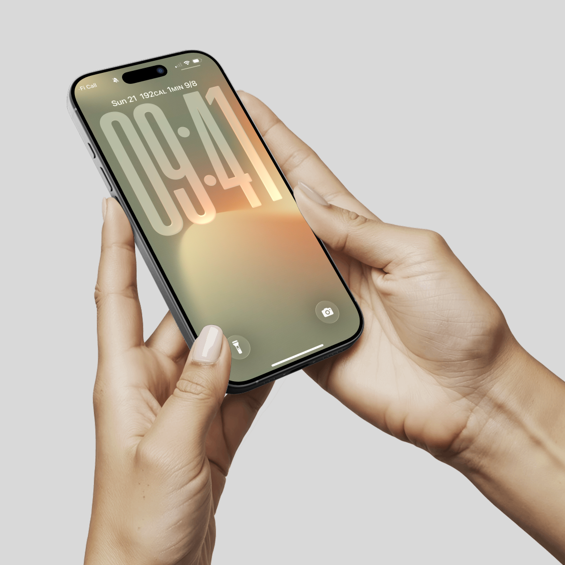 Neon Soft Gradient | Minimalist iPhone Wallpaper Set of 3 (G-019)