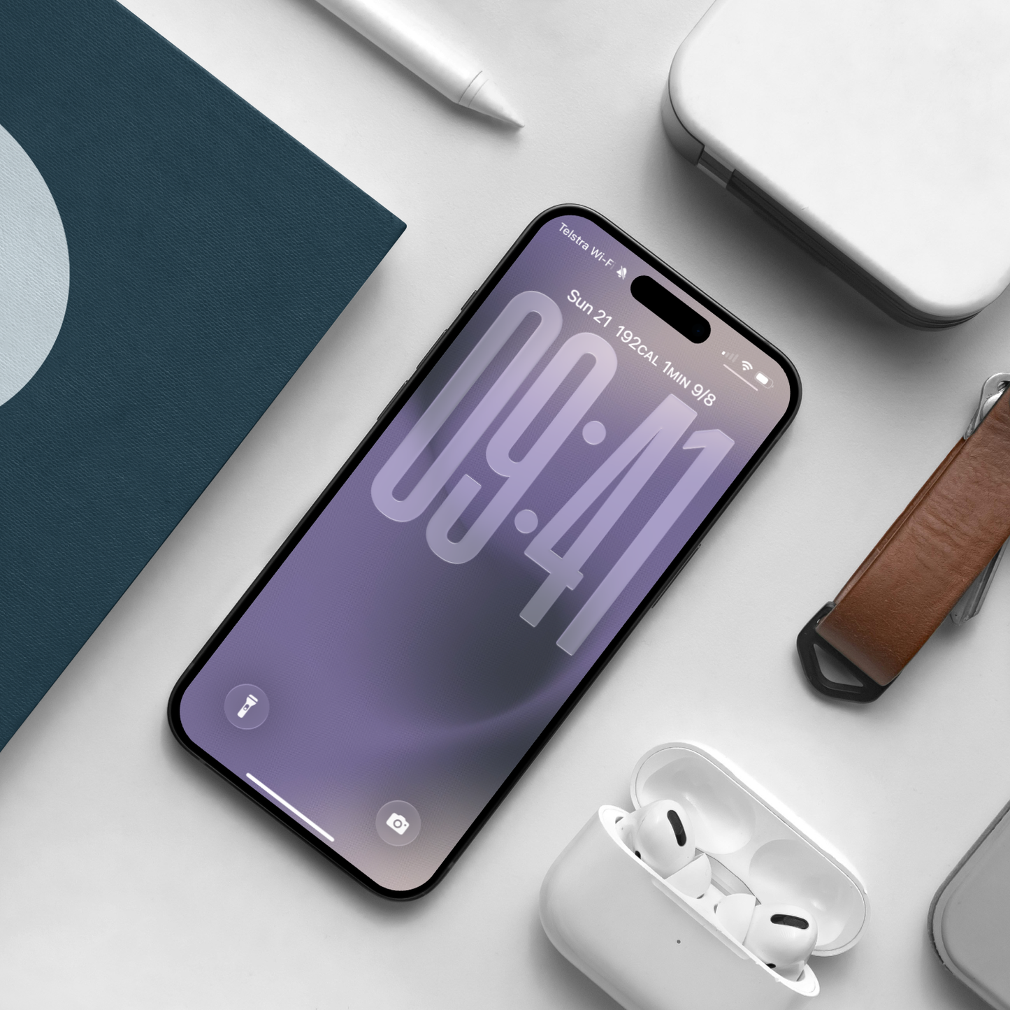 Neon Soft Gradient | Minimalist iPhone Wallpaper Set of 3 (G-019)
