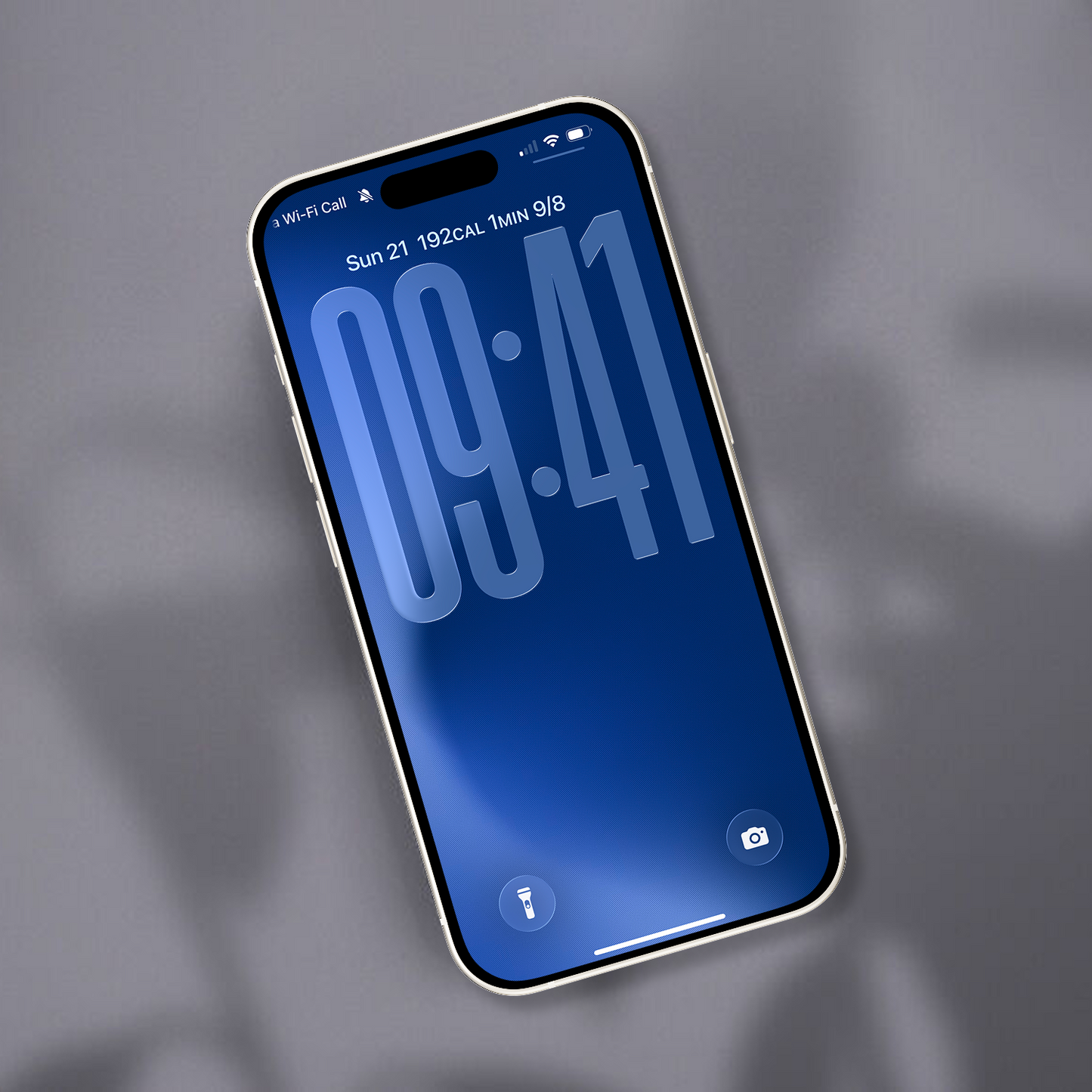Blue Gradient Lavender | Cool iPhone Wallpaper Set of 3 (G-023)