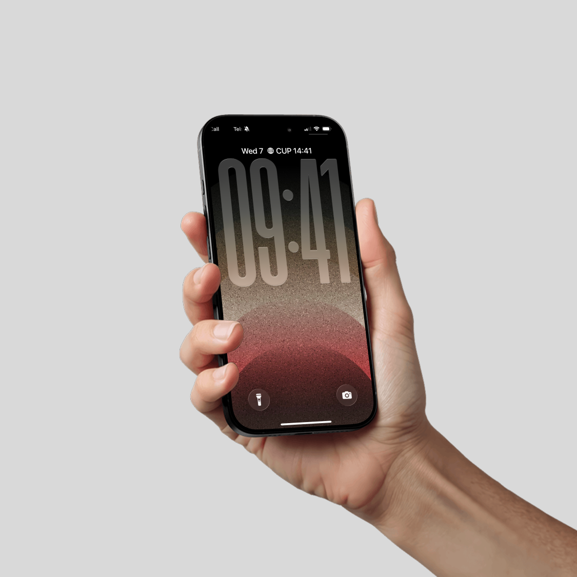 Earthy Gradient Arc | Cozy iPhone Wallpaper Set of 3 (G-025)