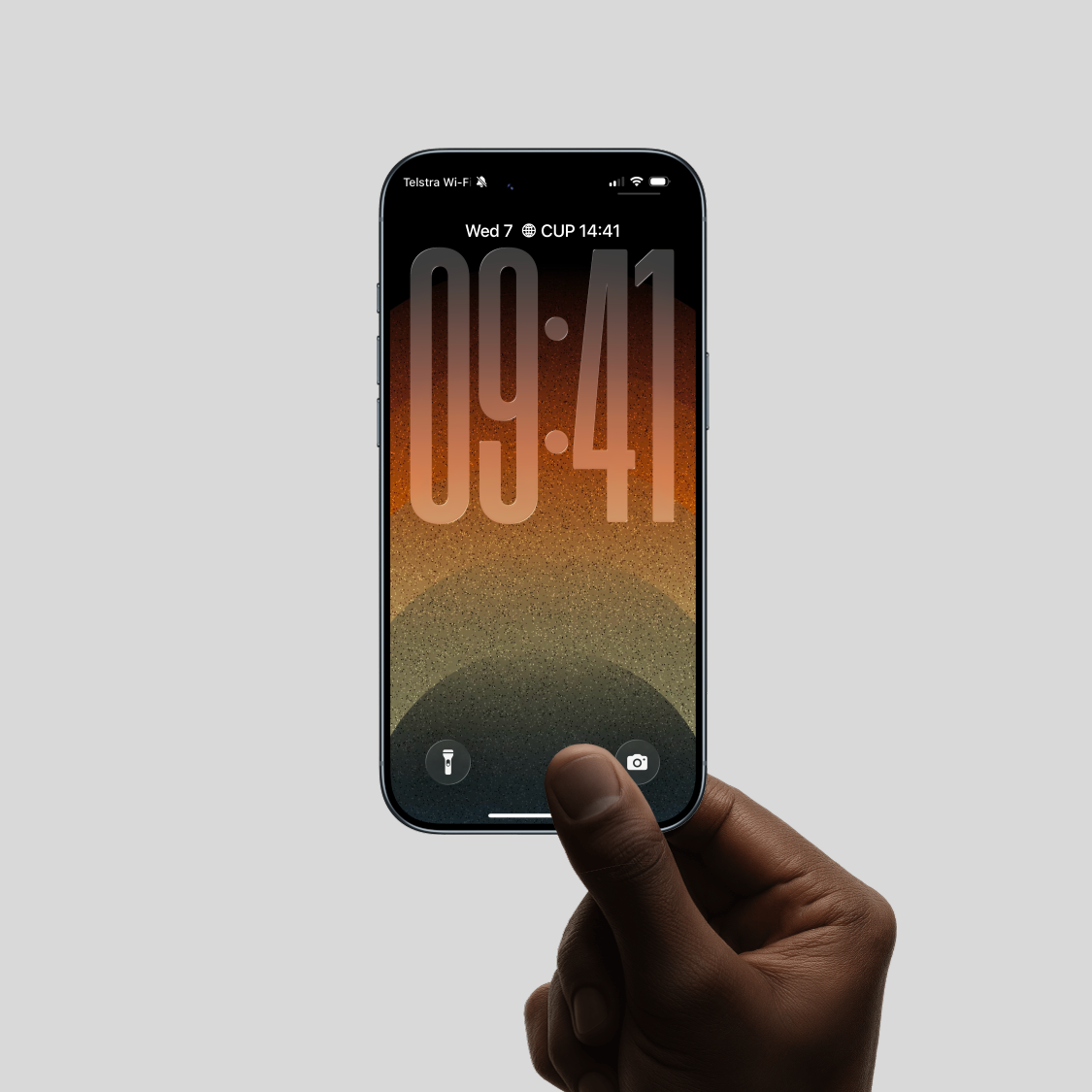 Earthy Gradient Arc | Cozy iPhone Wallpaper Set of 3 (G-025)