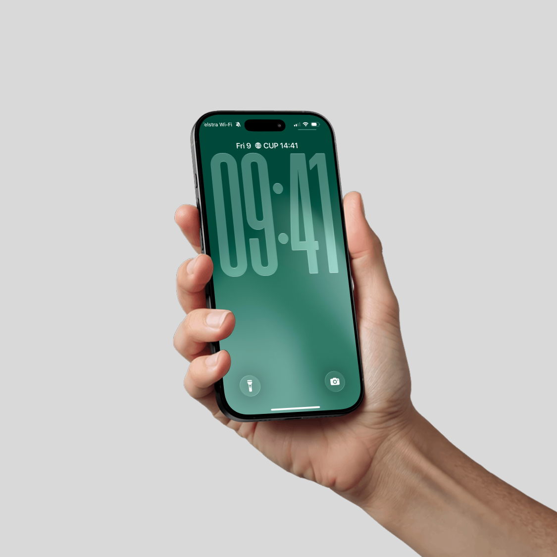 Forest Green Gradient | Chill iPhone Wallpaper Set of 3 (G-026)