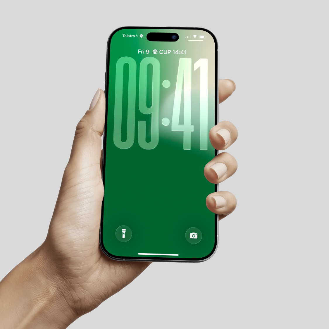 Forest Green Gradient | Chill iPhone Wallpaper Set of 3 (G-026)