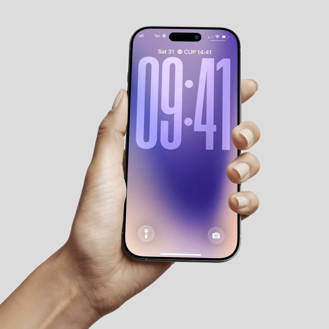 Lavender Mist Purple | iPhone Wallpaper Set of 3 (G-025)