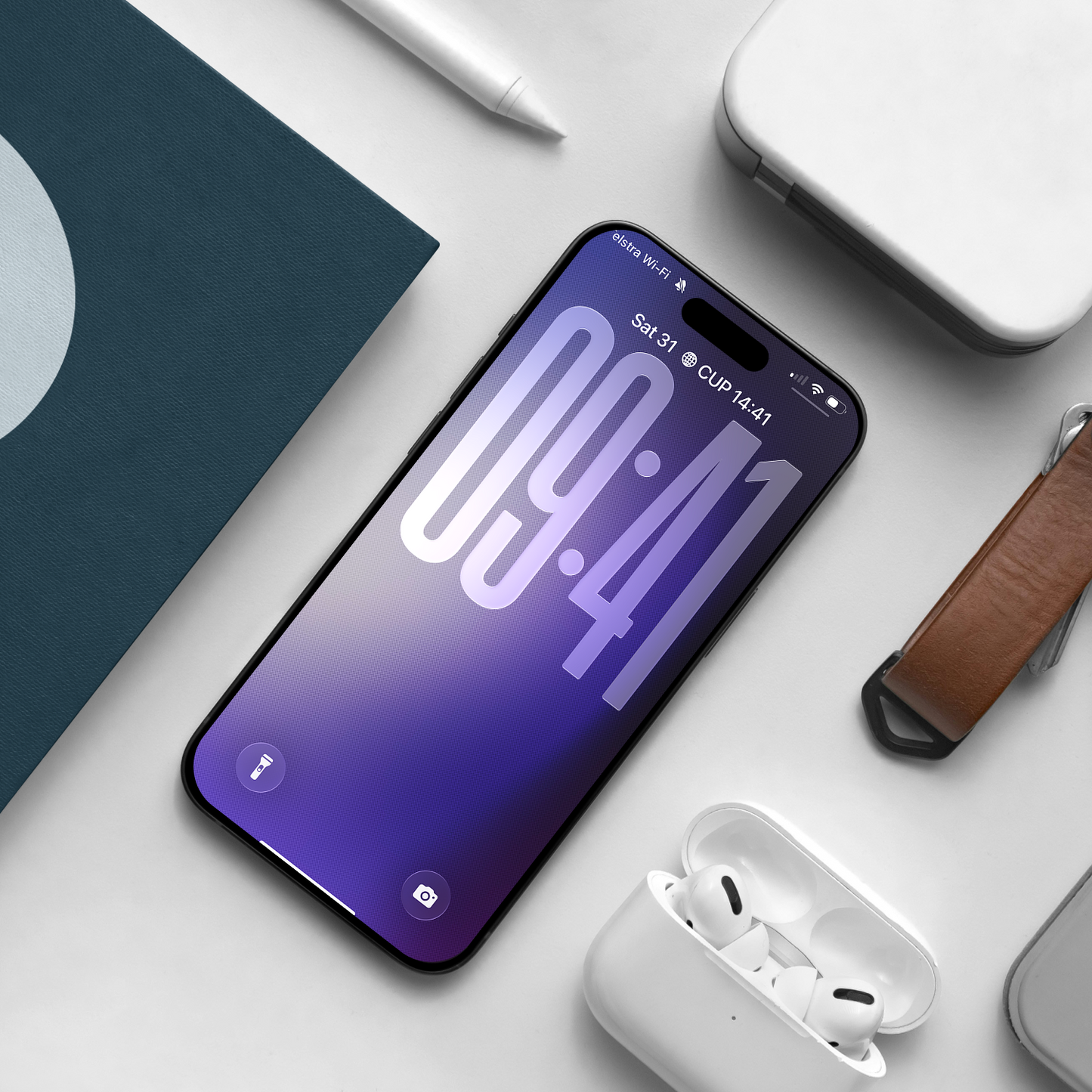 Lavender Mist Purple | iPhone Wallpaper Set of 3 (G-025)