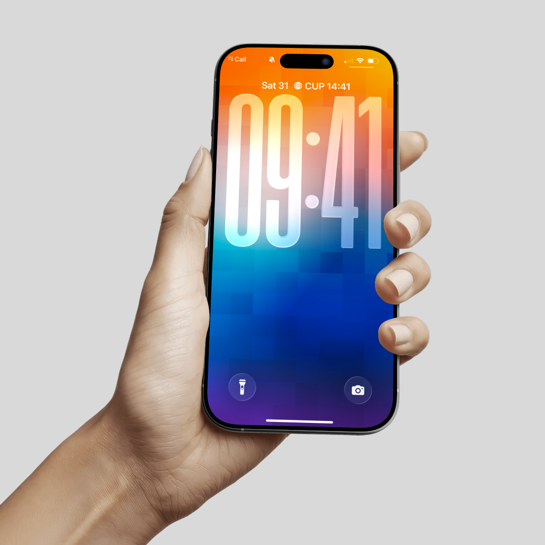 Geometric Prism Radiance | Cool iPhone Wallpaper Set of 3 (G-029)
