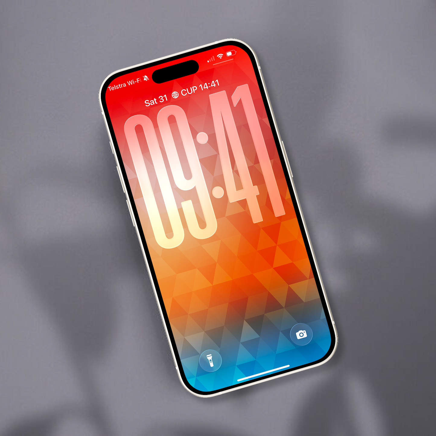 Geometric Prism Radiance | Cool iPhone Wallpaper Set of 3 (G-029)