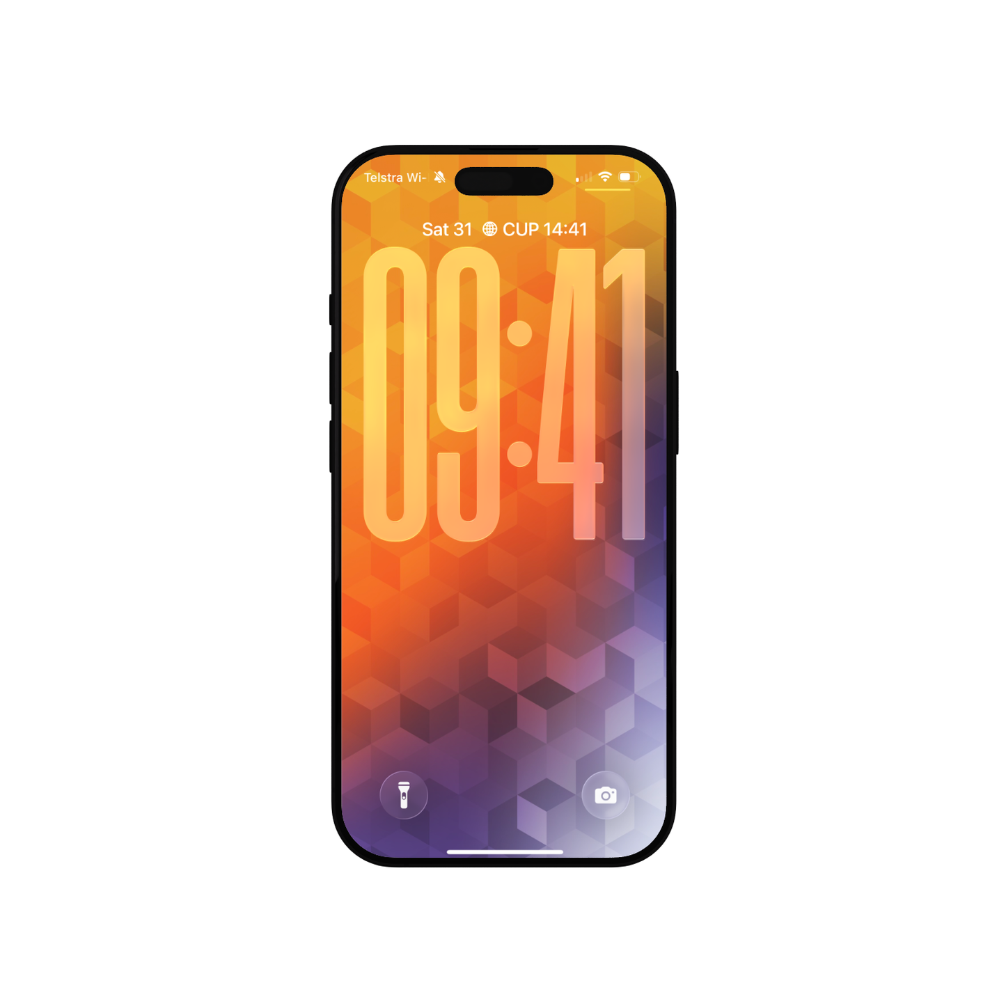 Geometric Prism Radiance | Cool iPhone Wallpaper Set of 3 (G-029)