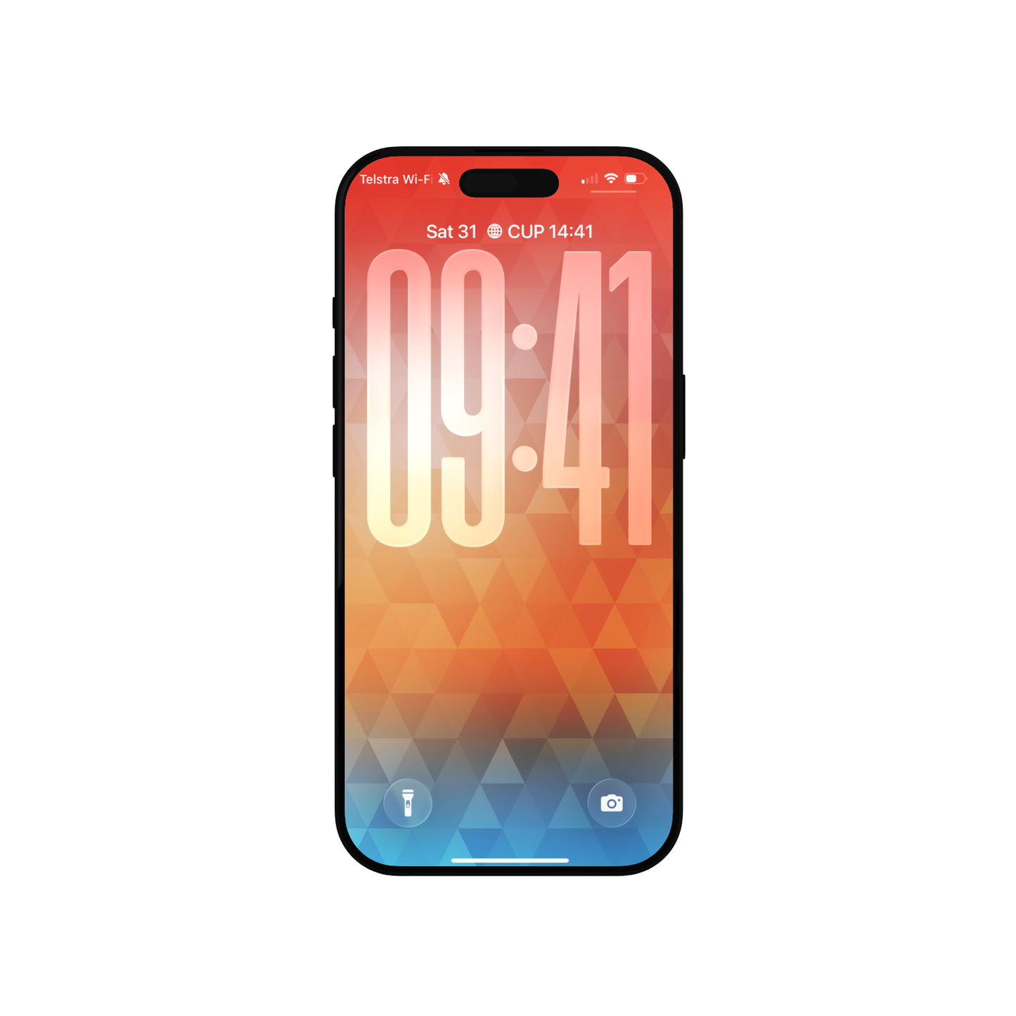 Geometric Prism Radiance | Cool iPhone Wallpaper Set of 3 (G-029)