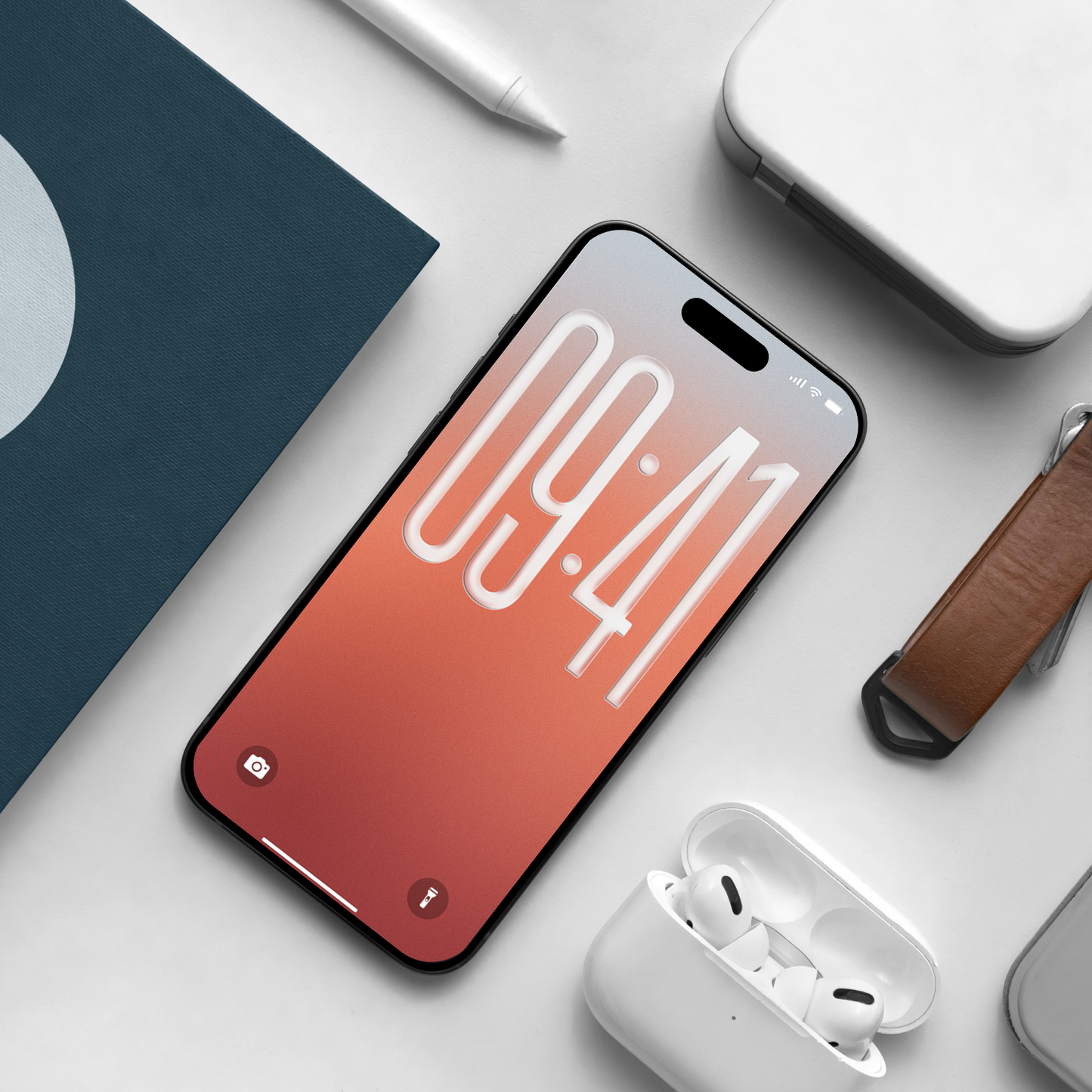 Nature Blend Gradient | Light iPhone Wallpaper Set of 3 (G-035)