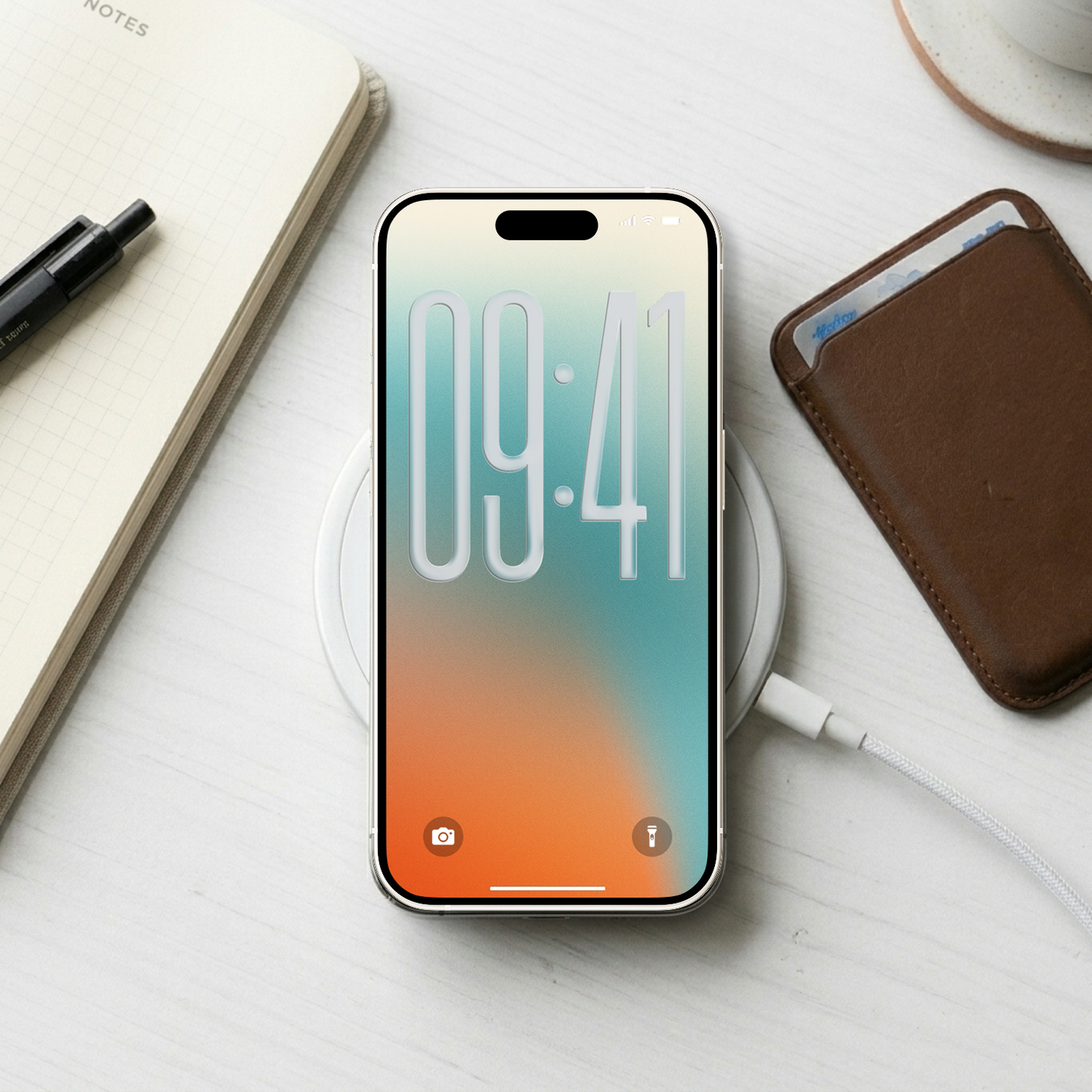 Golden Horizon Blend | Minimalist iPhone Wallpaper Set of 3 (G-036)
