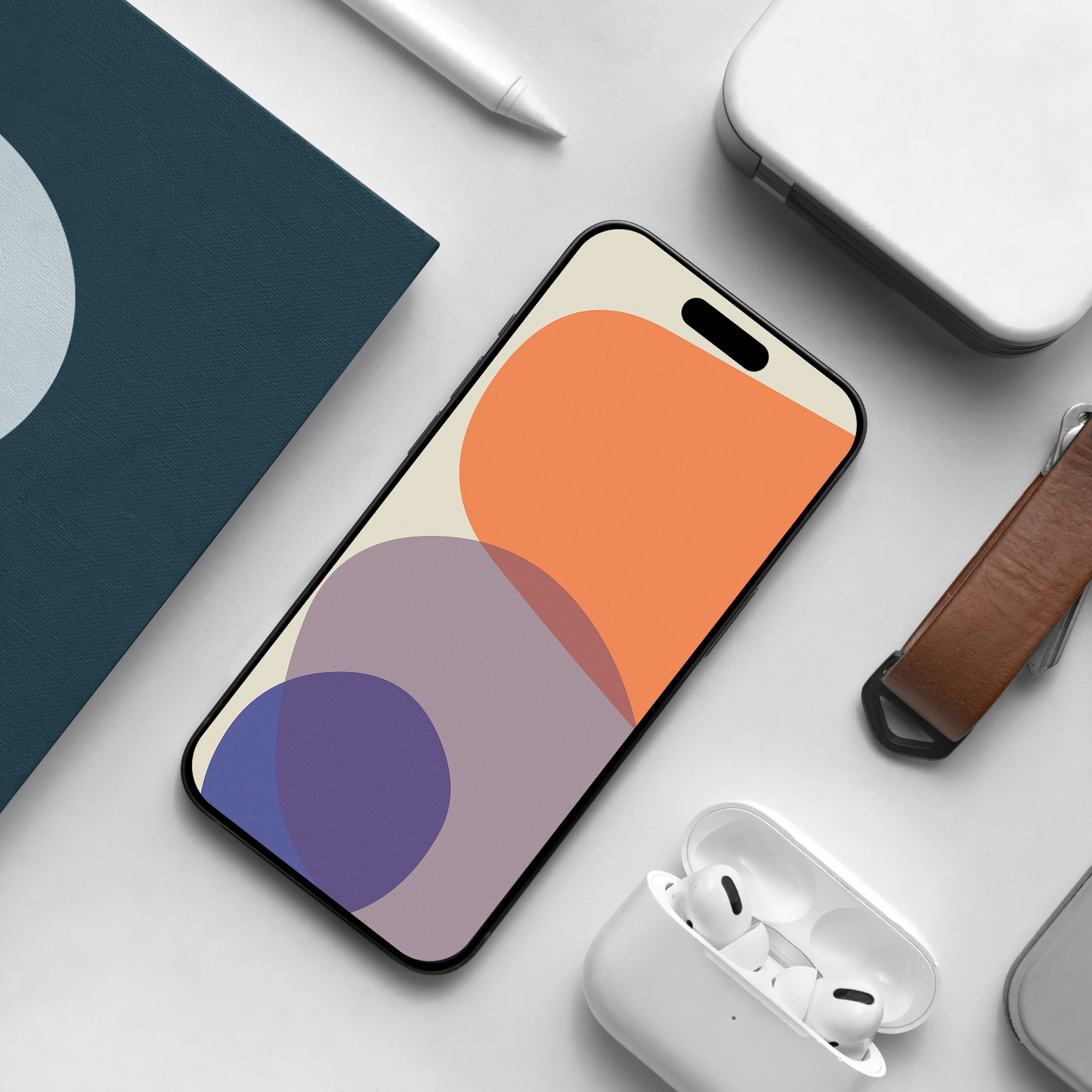 Desert Forms | Vibrant iPhone Wallpaper Set of 3 (G-039)
