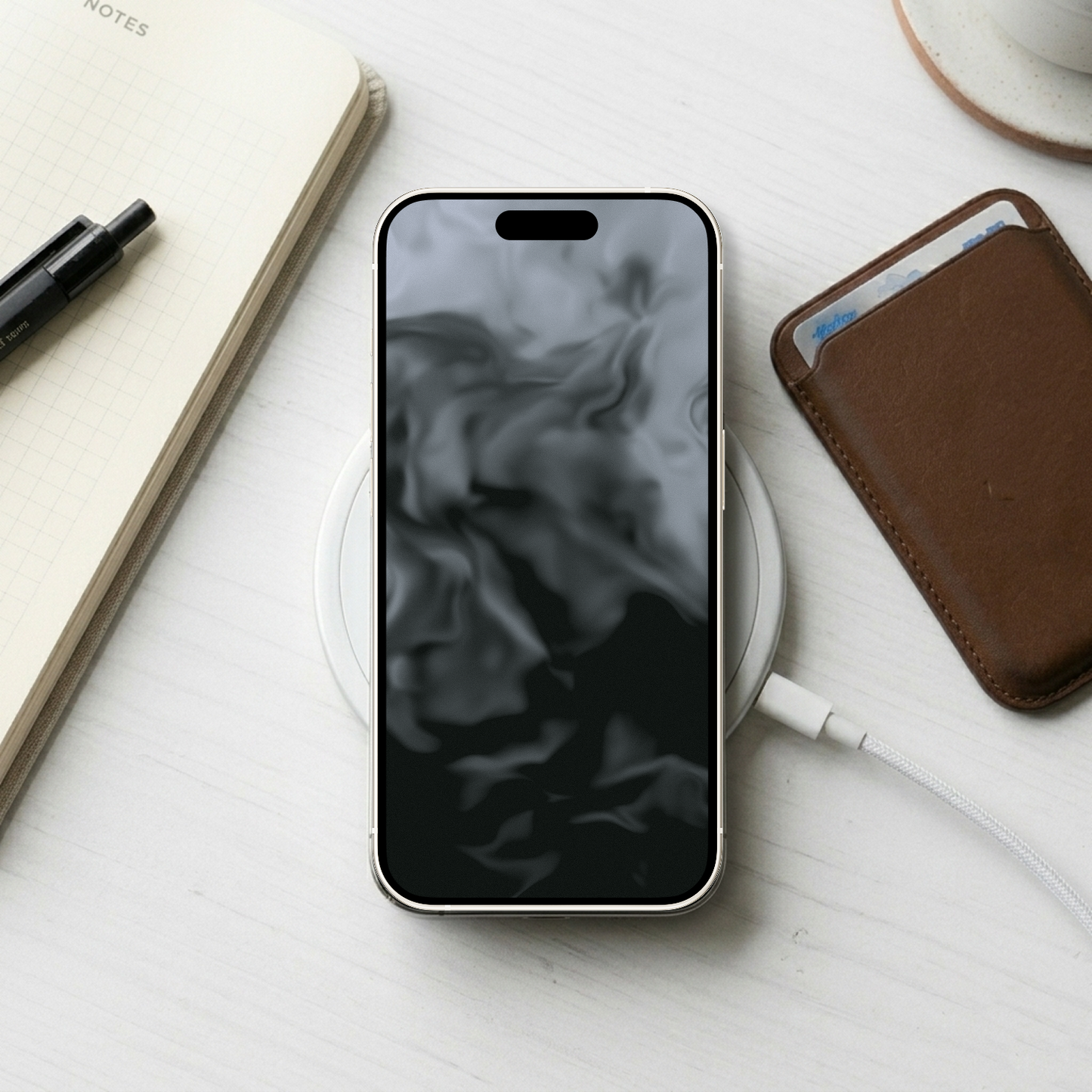 Smoke Drift | Vibrant iPhone Wallpaper Set of 3 (G-041)