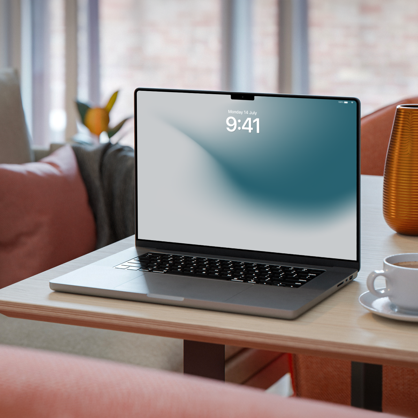Glacial Shore | Light Wallpaper Set for iPhone iPad and Mac (T-004)