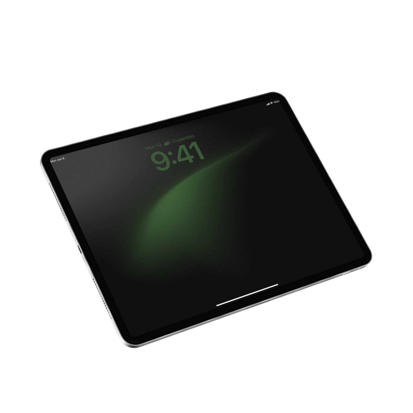 Emerald Void | Dark Wallpaper Set for iPhone iPad and Mac (T-006)
