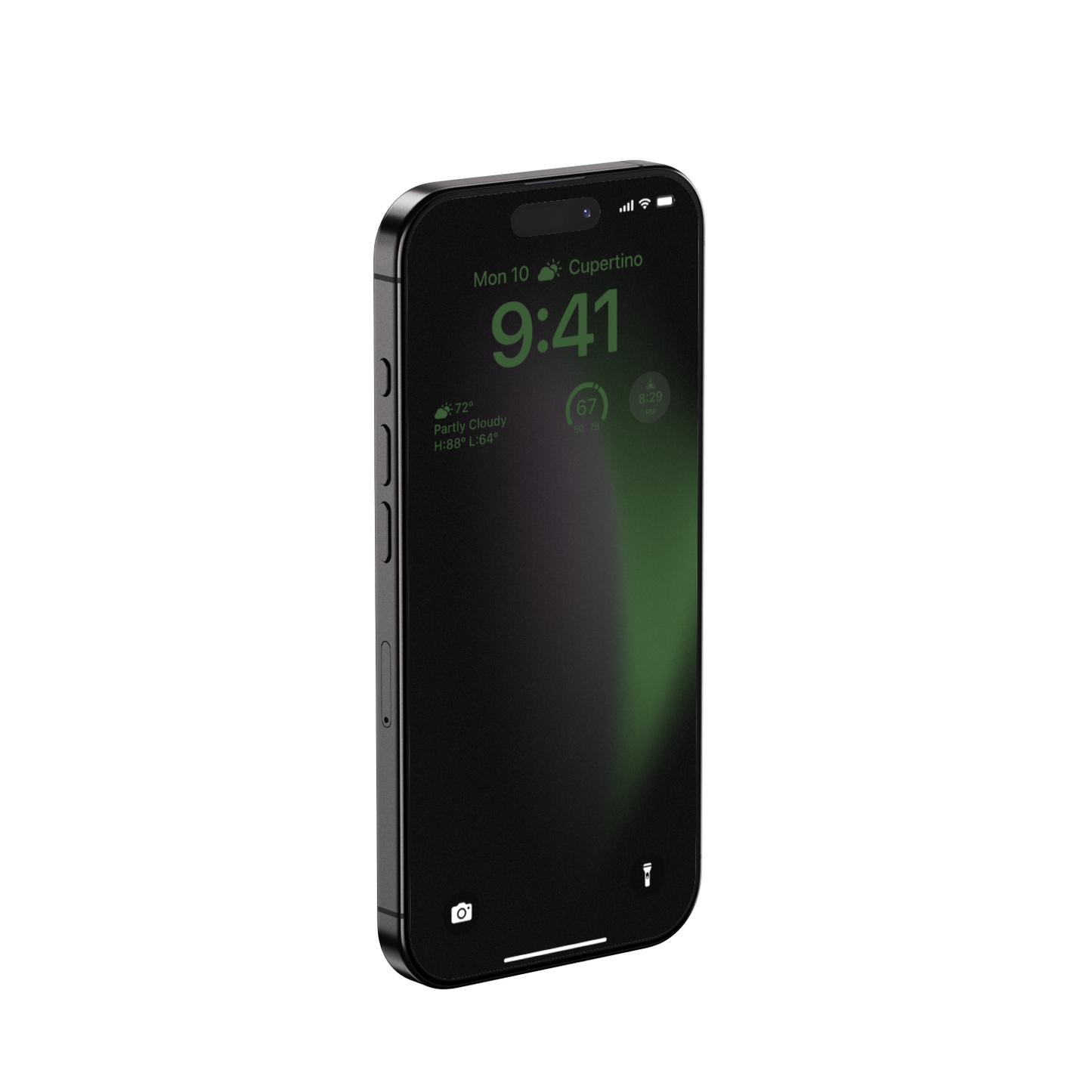 Emerald Void | Dark Wallpaper Set for iPhone iPad and Mac (T-006)