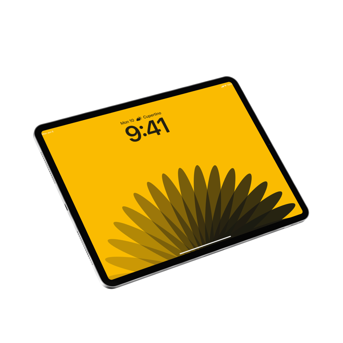 Golden Bloom | Yellow Wallpaper Set for iPhone iPad and Mac (T-012)