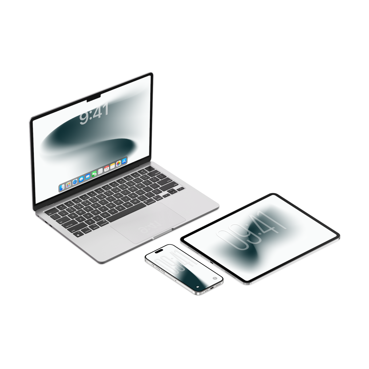 Ink Drift | Premium Wallpaper Set for iPhone iPad and Mac (T-016)