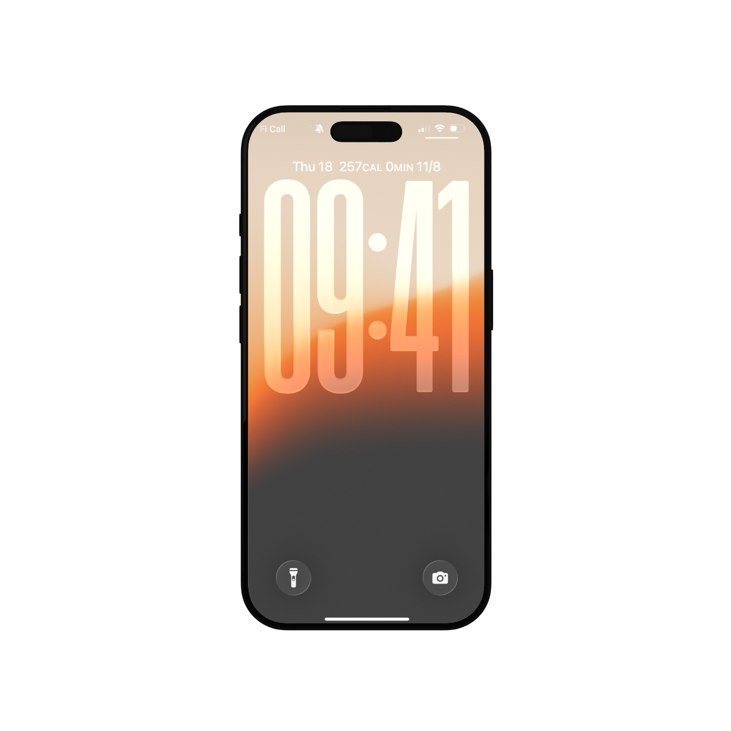 Orange Solaris Gradient | Wallpaper Set for iPhone iPad and Mac (T-020)