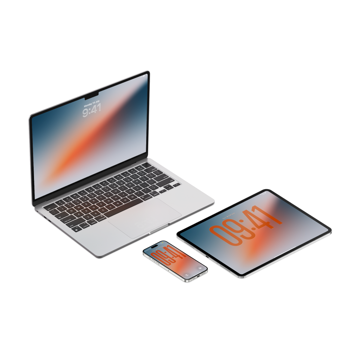 Sunset Dusk | Uplift Wallpaper Set for iPhone iPad and Mac (T-023)