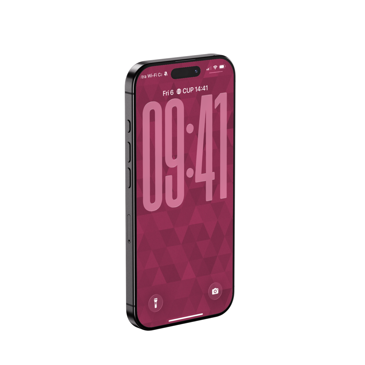 Ruby Facet Diamond | Minimalist Wallpaper Set for iPhone iPad and Mac (T-025)
