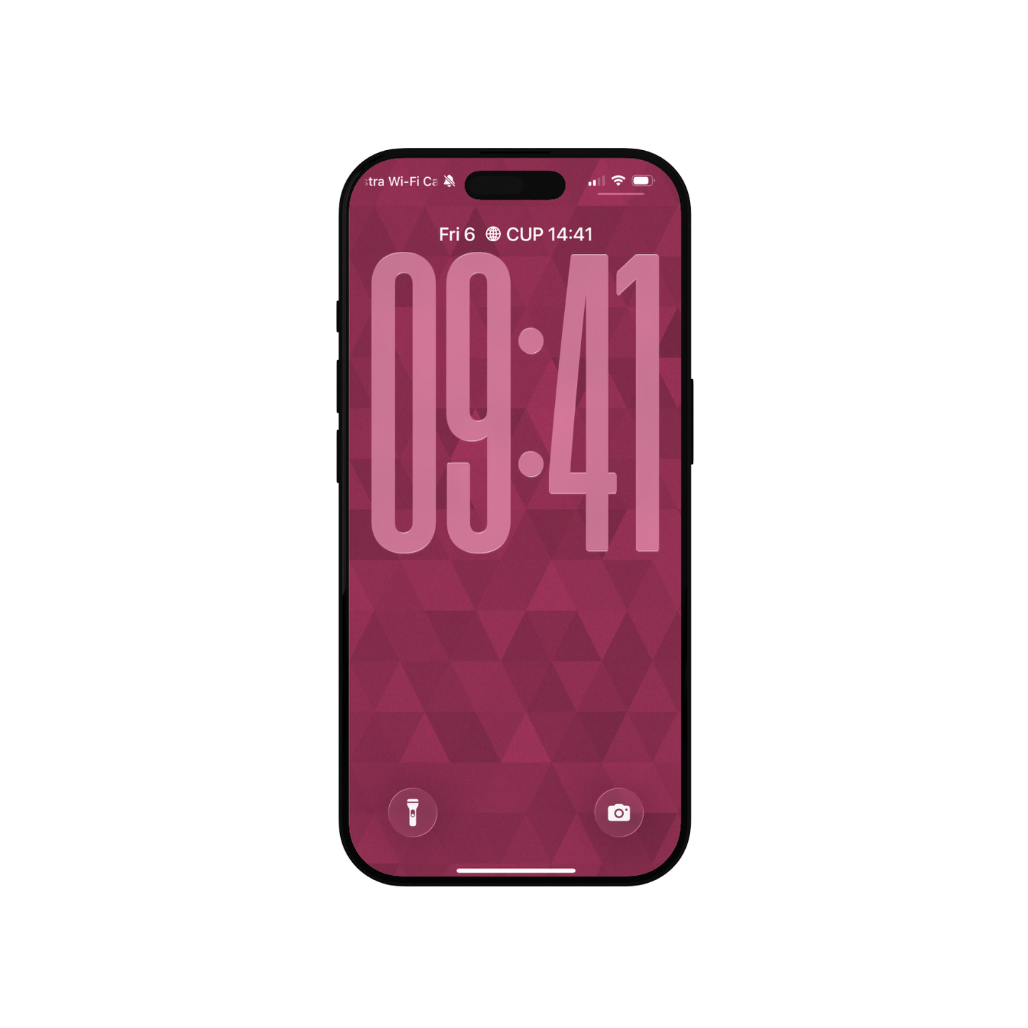 Ruby Facet Diamond | Minimalist Wallpaper Set for iPhone iPad and Mac (T-025)