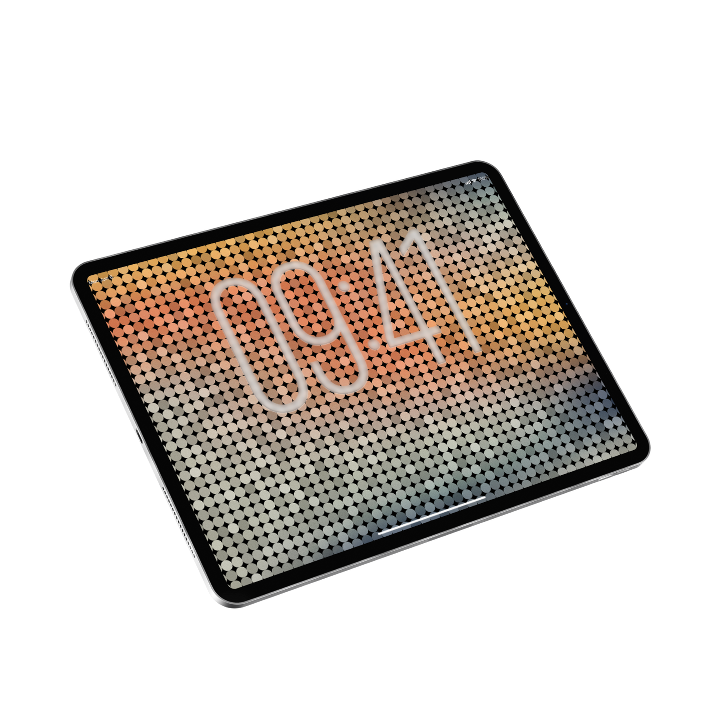 Pixelated Sunset Gradient | Minimalist Wallpaper Set for iPhone iPad and Mac (T-027)