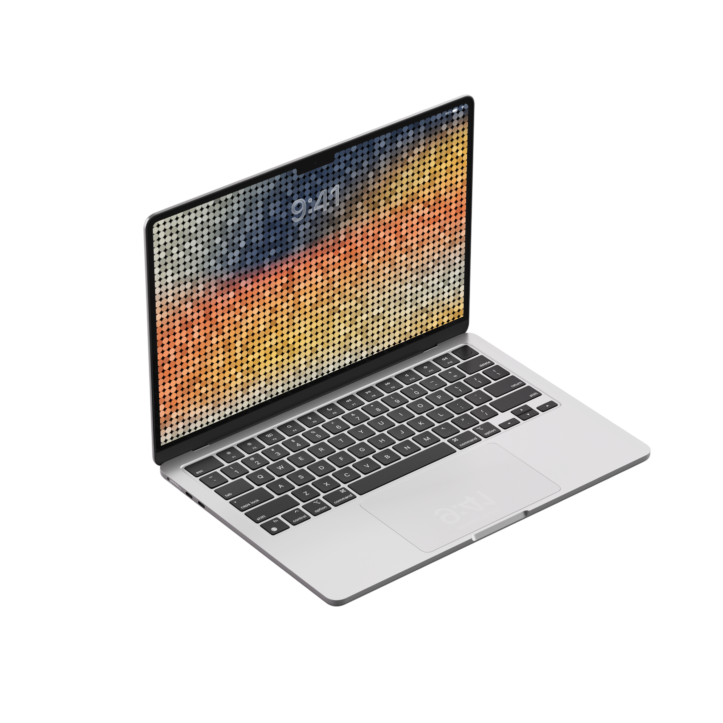 Pixelated Sunset Gradient | Minimalist Wallpaper Set for iPhone iPad and Mac (T-027)