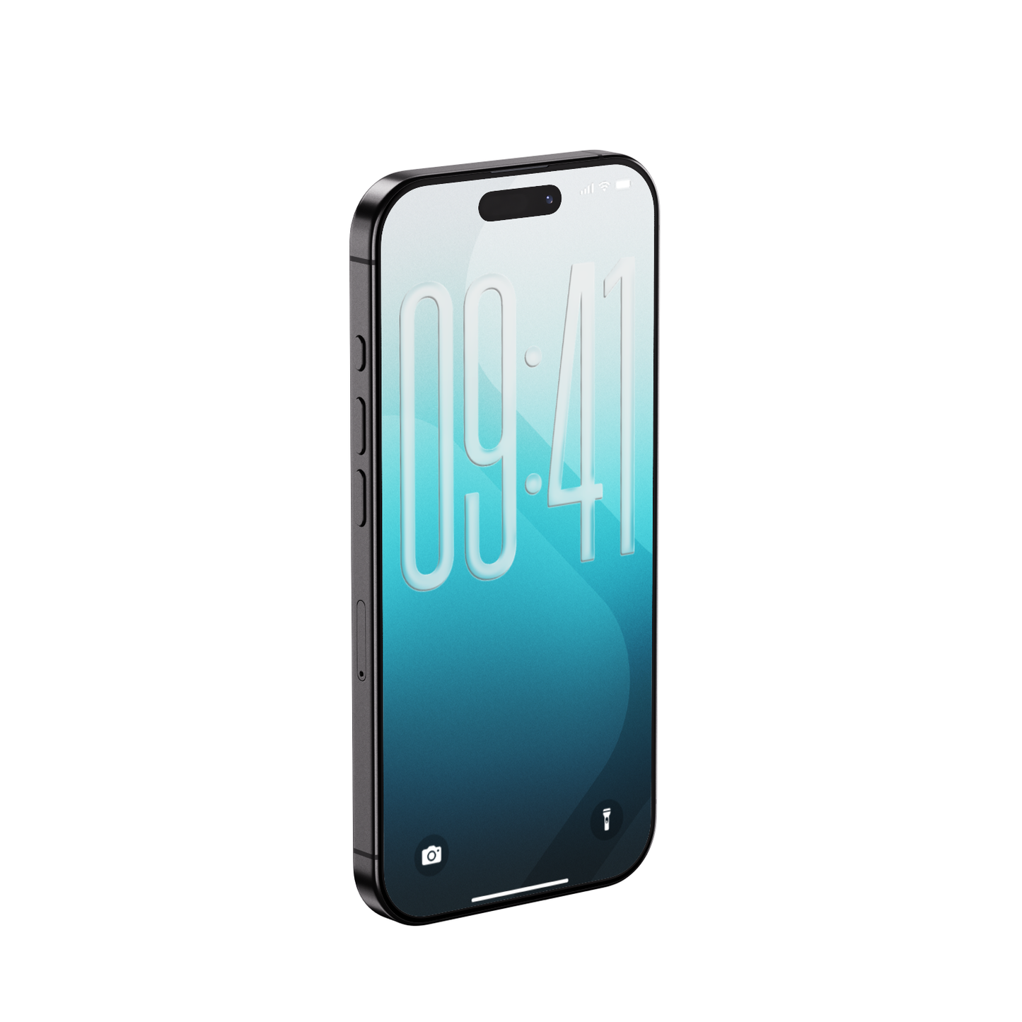 Glacier Blue | Minimalist Wallpaper Set for iPhone iPad and Mac (T-028)