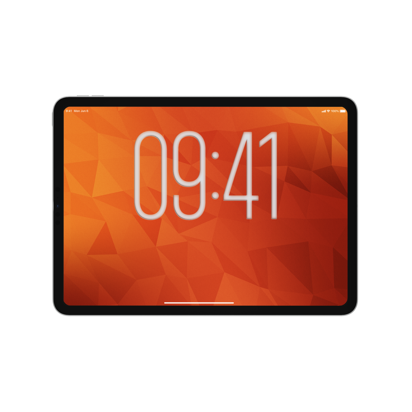 Amber Mesh | Minimalist Wallpaper Set for iPhone iPad and Mac (T-030)