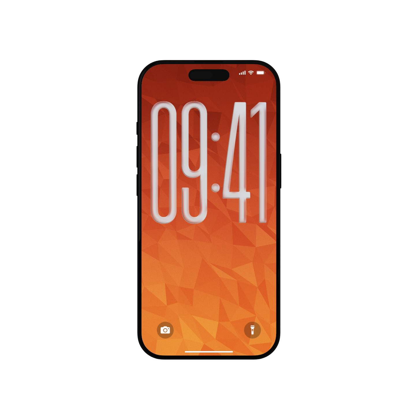 Amber Mesh | Minimalist Wallpaper Set for iPhone iPad and Mac (T-030)