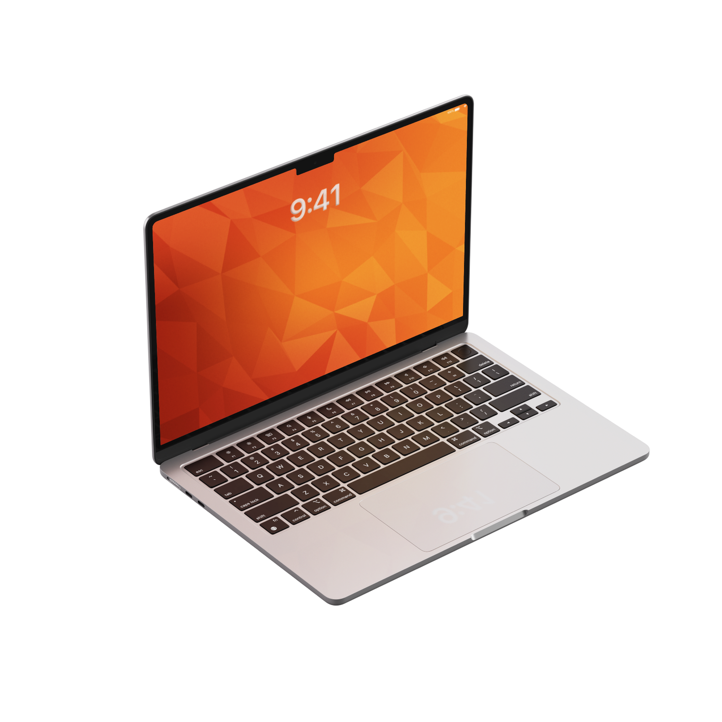 Amber Mesh | Minimalist Wallpaper Set for iPhone iPad and Mac (T-030)