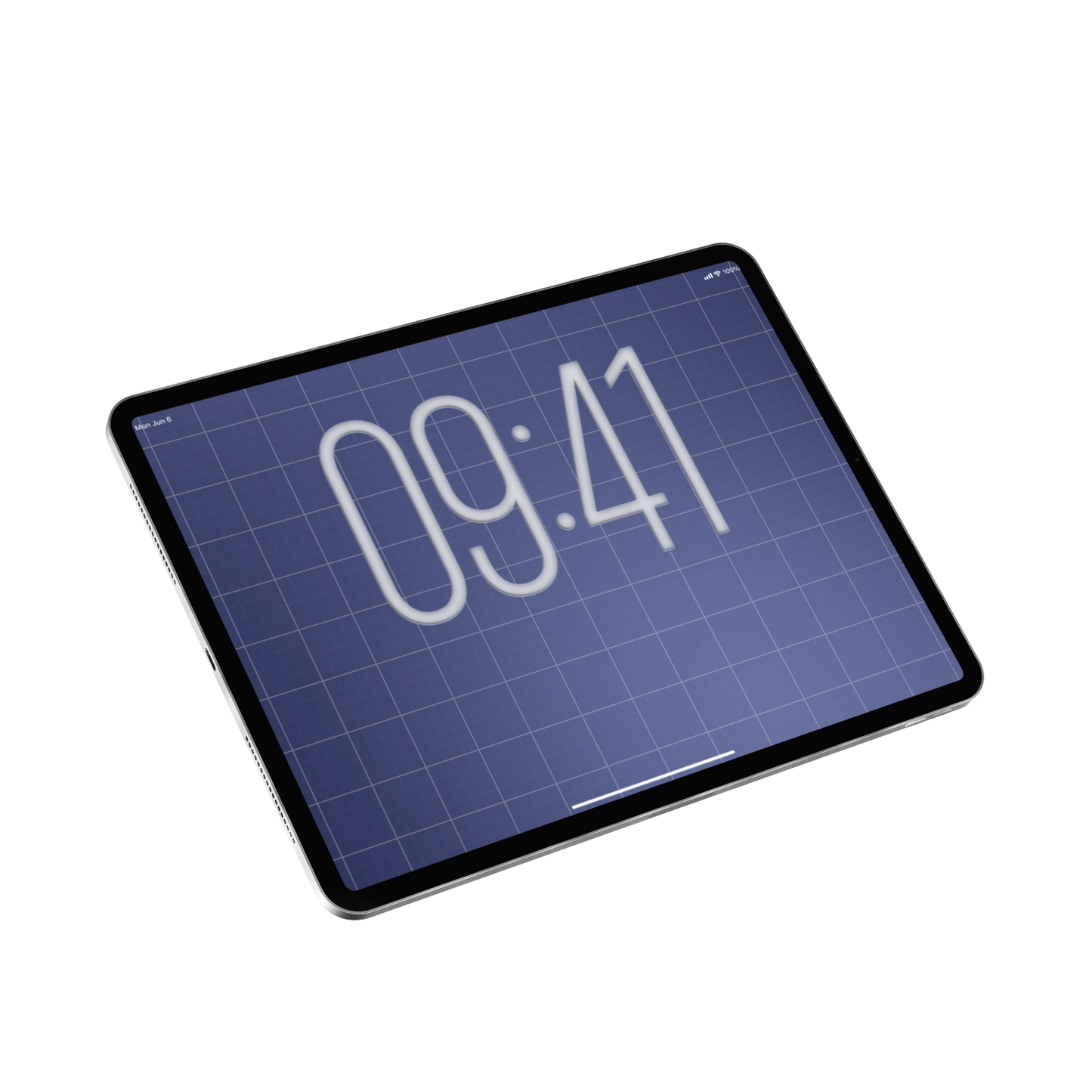 Blueprint Grid | Clean Wallpaper Set for iPhone iPad and Mac (T-031)